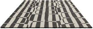 Brink and Campman Lohko Stripe Charcoal Area Rug by Scion Angle Image