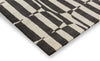 Brink and Campman Lohko Stripe Charcoal Area Rug by Scion Corner Image