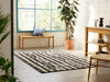 Brink and Campman Lohko Stripe Charcoal Area Rug by Scion Room Image Feature