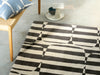 Brink and Campman Lohko Stripe Charcoal Area Rug by Scion Room Image Feature