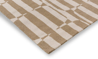 Brink and Campman Lohko Stripe Pebble Area Rug by Scion Corner Image