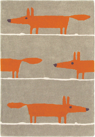 Brink and Campman Mr Fox Cinnamon Area Rug by Scion main image
