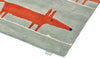 Brink and Campman Mr Fox Mint/Poppy Area Rug by Scion Corner Image