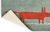 Brink and Campman Mr Fox Mint/Poppy Area Rug by Scion Fold Image