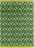 Brink and Campman Dhurrie Green Area Rug by Scion main image