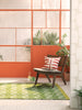 Brink and Campman Dhurrie Green Area Rug by Scion Room Image Feature