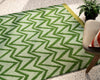 Brink and Campman Dhurrie Green Area Rug by Scion Room Image Feature