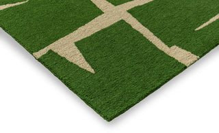 Brink and Campman Moqui Green Area Rug by Scion Corner Image