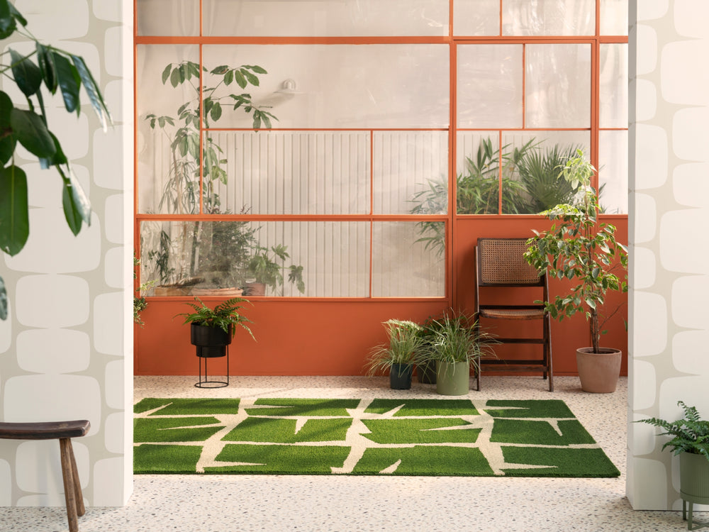 Brink and Campman Moqui Green Area Rug by Scion Room Image Feature
