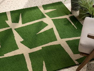 Brink and Campman Moqui Green Area Rug by Scion Room Image Feature