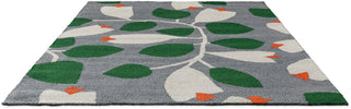 Brink and Campman Rosehip Blue Area Rug by Scion Angle Image