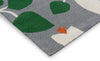 Brink and Campman Rosehip Blue Area Rug by Scion Corner Image