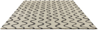 Brink and Campman Ribbon Charcoal Area Rug by Scion Angle Image