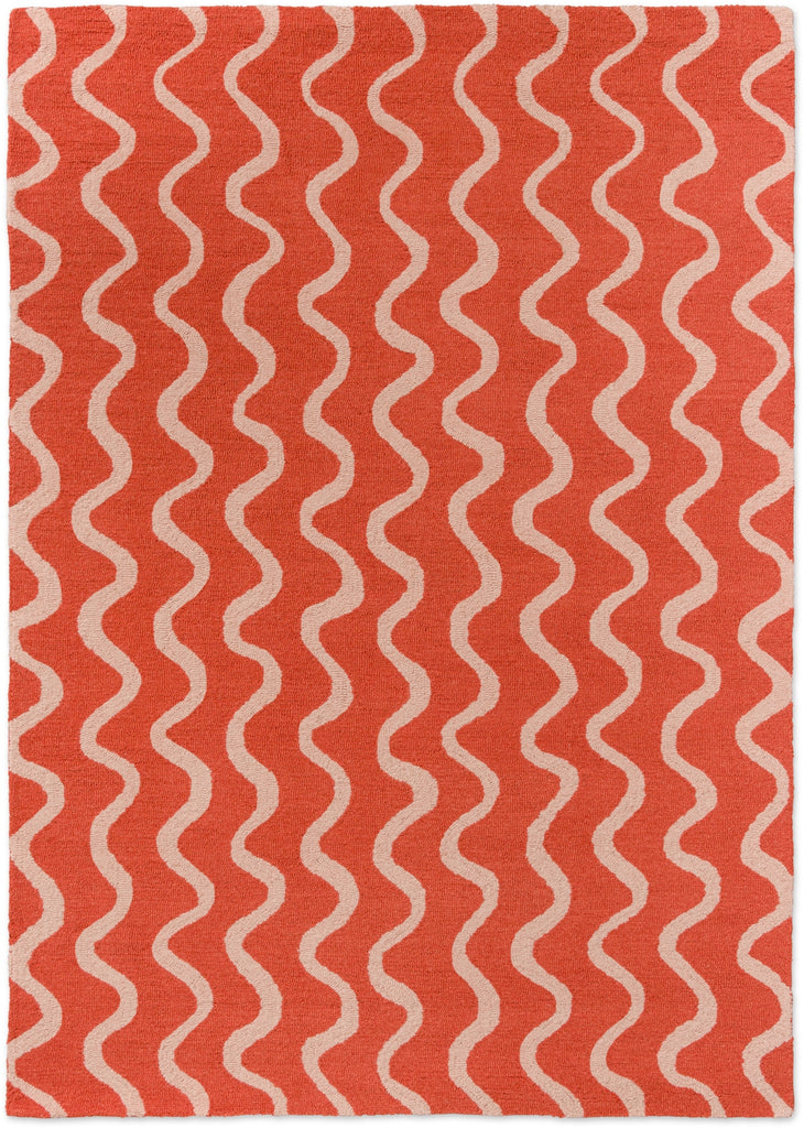 Brink and Campman Ribbon Coral Area Rug by Scion main image