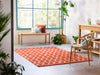 Brink and Campman Ribbon Coral Area Rug by Scion Room Image Feature