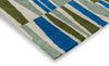 Brink and Campman Saku Olive Area Rug by Scion Corner Image