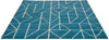 Brink and Campman Viso Denim Area Rug by Scion Angle Image