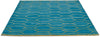 Brink and Campman Arris Teal Area Rug by Wedgwood Angle Image