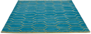 Brink and Campman Arris Teal Area Rug by Wedgwood Angle Image