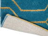 Brink and Campman Arris Teal Area Rug by Wedgwood Fold Image