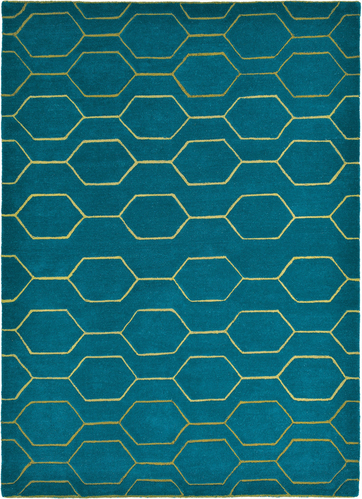 Brink and Campman Arris Teal Area Rug by Wedgwood main image