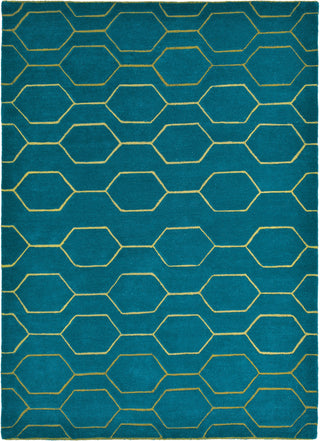 Brink and Campman Arris Teal Area Rug by Wedgwood main image