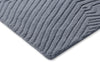 Brink and Campman Folia 20 Cool Grey Area Rug by Wedgwood Corner Image