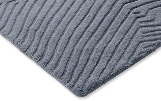 Brink and Campman Folia 20 Cool Grey Area Rug by Wedgwood Corner Image