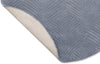 Brink and Campman Folia 20 Cool Grey Area Rug by Wedgwood Round Fold Image