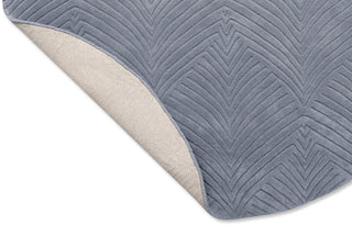 Brink and Campman Folia 20 Cool Grey Area Rug by Wedgwood Round Fold Image