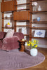 Brink and Campman Folia 20 Mink Area Rug by Wedgwood Round Room Image Feature