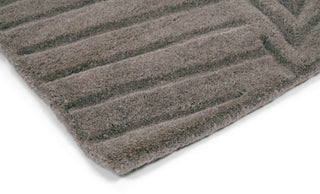 Brink and Campman Folia Grey Area Rug by Wedgwood Corner Image