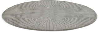 Brink and Campman Folia Grey Area Rug by Wedgwood Round Angle Image