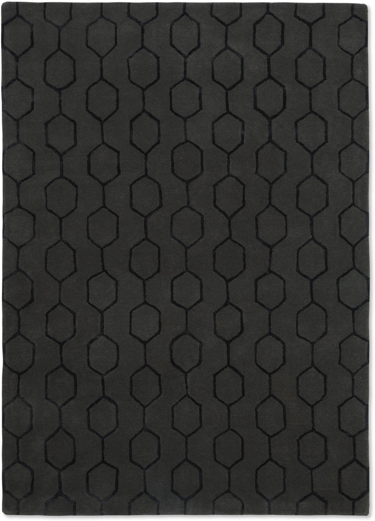 Brink and Campman Gio Noir Area Rug by Wedgwood main image