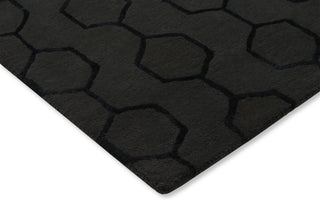 Brink and Campman Gio Noir Area Rug by Wedgwood Corner Image