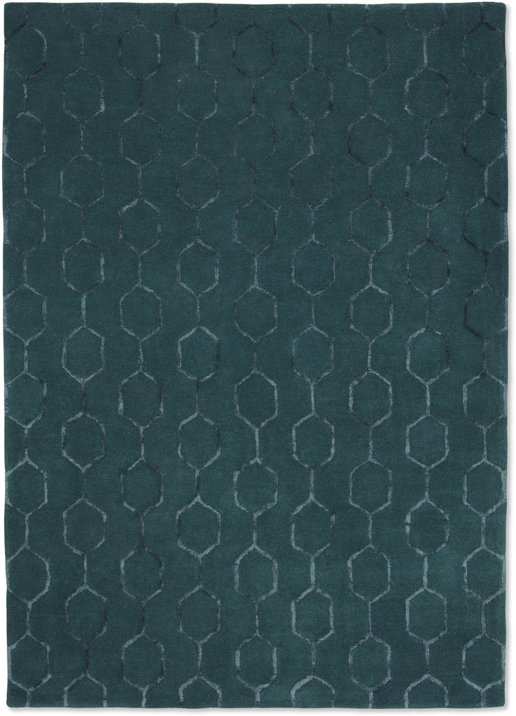 Brink and Campman Gio Teal Area Rug by Wedgwood main image