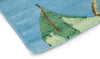 Brink and Campman Hummingbird Blue Area Rug by Wedgwood Corner Image