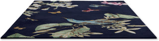 Brink and Campman Hummingbird Navy Area Rug by Wedgwood Angle Image