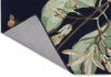Brink and Campman Hummingbird Navy Area Rug by Wedgwood Fold Image