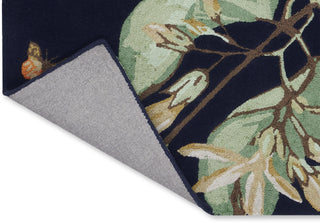Brink and Campman Hummingbird Navy Area Rug by Wedgwood Fold Image