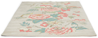 Brink and Campman Paeonia Coral Area Rug by Wedgwood Angle Image