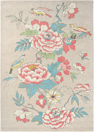 Brink and Campman Paeonia Coral Area Rug by Wedgwood main image