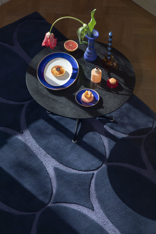 Brink and Campman Renaissance Blue Area Rug by Wedgwood Room Image Feature