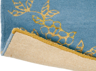 Brink and Campman Tonquin Blue Area Rug by Wedgwood Fold Image