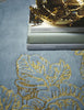 Brink and Campman Tonquin Blue Area Rug by Wedgwood Room Image Feature