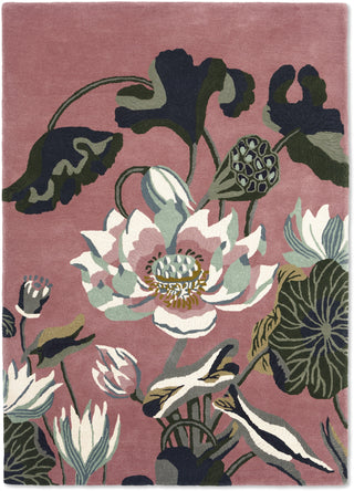 Brink and Campman Waterlily Dusty Rose Area Rug by Wedgwood main image