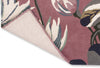 Brink and Campman Waterlily Dusty Rose Area Rug by Wedgwood Fold Image