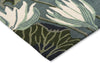 Brink and Campman Waterlily Midnight Pond Area Rug by Wedgwood Corner Image