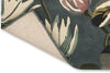 Brink and Campman Waterlily Midnight Pond Area Rug by Wedgwood Fold Image