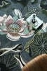 Brink and Campman Waterlily Midnight Pond Area Rug by Wedgwood Room Image Feature